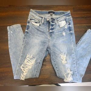 Judy Blue Skinny Distresses Jeans